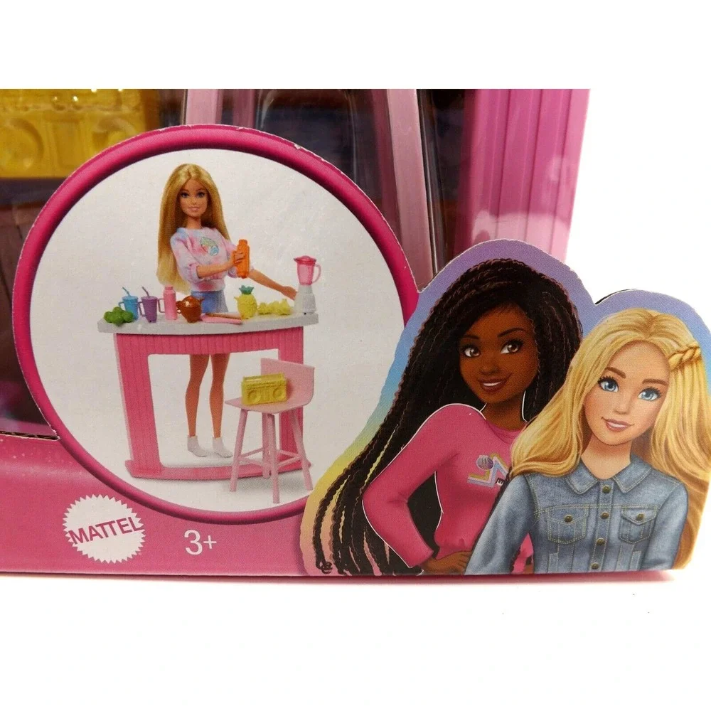 Barbie Accessories Doll House Furniture and Decor  Poolside Smoothie Bar